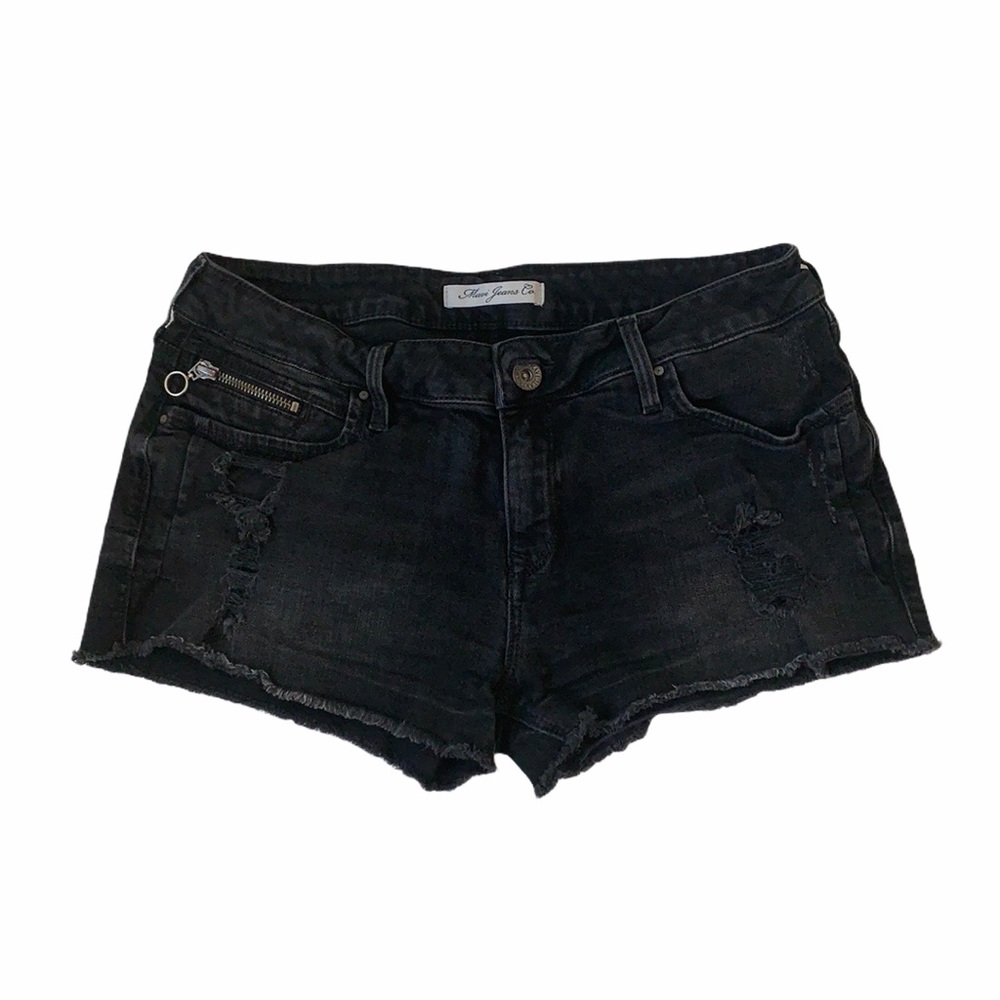 Mavi Jeans Black Shorts-29